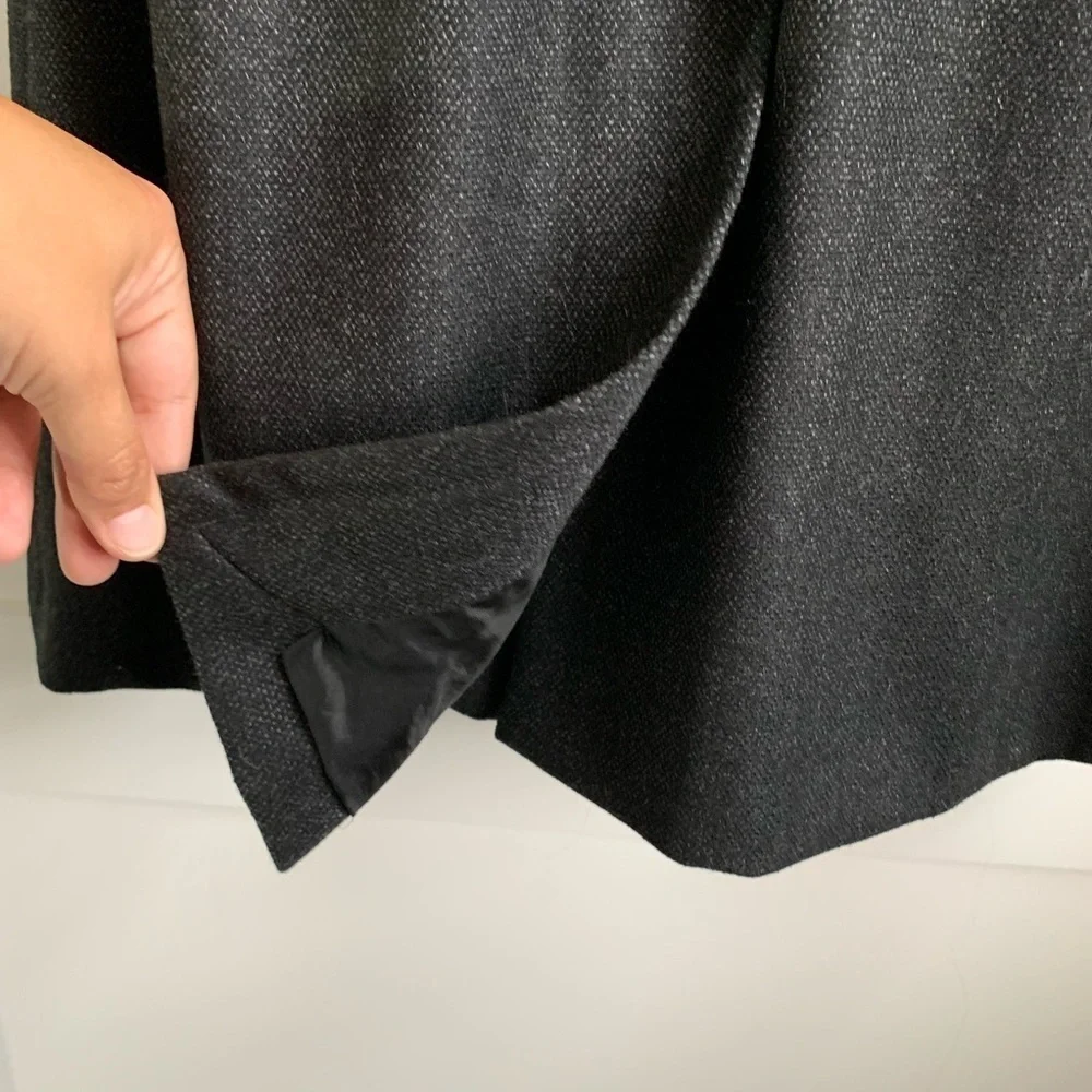 FRENCH CONNECTION | Classic Trench Wool Graphite 8